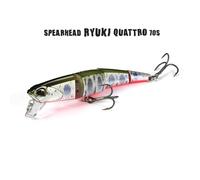 DUO SPEARHEAD RYUKI QUATTRO 70S Giappone Pesca , Hard Bait Trota ,Luccio,Snodato
