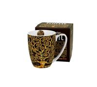 Duo Tazza classica Klimt Tree of Life Brown - 0,36 l