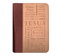 Duo-tone Names of Jesus Extra Large Bible Cover