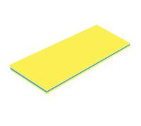 DUOAZJL Tappetino Galleggiante, Materassino Galleggiante, Coperta per attività Ricreative in Acqua, Zattera Galleggiante, Materasso Galleggiante(Yellow,270 * 180 * 3.5cm)