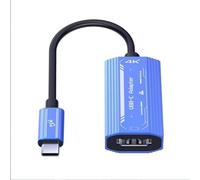 DUOBAGMA Adattatore display USB C a C 4K@60Hz con PD100W per interruttore portatile su XREAL/VITURE One/RayNeo AR