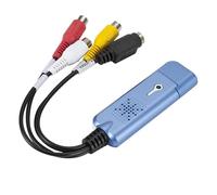 DUOBAGMA USB 2.0 Easy Cap Audio Video Capture Adattatore VHS DVD DVR TV Capture Card Converter Supporto Win 10 per MAC IOS Drive Capture Card