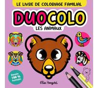 Duocolo les animaux: Le livre des premiers coloriages de mon enfant - Une activité à partager en famille !