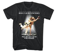 DUOduoAi Big Lebowski Maude Viking Costume Men's T Shirt Bowling Times Like These Movie Size L
