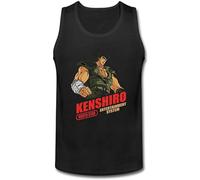 DUOduoAi Men's Fist of The North Star Kenshiro Logo Tank Top Size XL