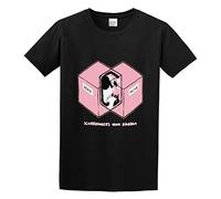 DUOduoAi Schrodinger's Venn Diagram 100% Cotton Mens Tshirt Size M