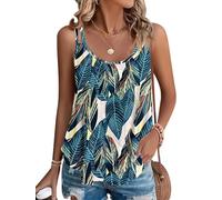 DUOEASE Canotta Donna Estive, Top Spaghetti Estivo Senza Maniche, Canottiera Donna Elegante