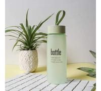 DUOER Bottiglia BPA Free Water plastica Sport Scrub Prova della Perdita di Bere Il Mio Bottiglia Portatile Bottiglie Moda Drinkware Tour for Gli Amanti (Colore : Green)