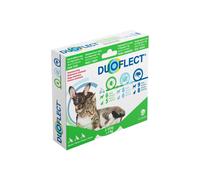 DUOFLECT GATTI OLTRE 5 KG E CANI 2/10 KG (3 pipette) - Antiparassitario per il trattamento e la prevenzione delle infestazioni da pulci e zecche nei gatti e cani