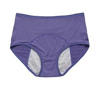 Duohropke Mutande da donna senza cuciture, senza cuciture, a vita alta, senza cuciture, taglie forti, traspiranti, biancheria intima da donna, invisibile, comode senza show panties, mutandine a prova
