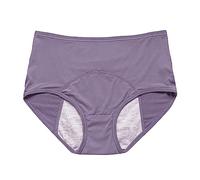 Duohropke Mutande da donna senza cuciture, senza cuciture, a vita alta, senza cuciture, taglie forti, traspiranti, biancheria intima da donna, invisibile, comode senza show panties, mutandine a prova