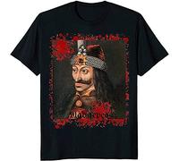 DUOJIMEI Vlad Tepes Count Dracula Graphic Art Vampire Men T-Shirt Size XL