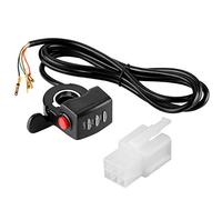 Duokon acceleratore a pollice 36v Thumb Throttle, 36V Drehzahlregler Thumb Throttle Assembly for E-Bike E-Bike [PVC + ABS]