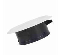 Duokon Diffusore da Soffitto in ABS Copertura Regolabile per Presa d'aria 4 Dimensioni Copertura Bianca per Condotto di Ventilazione Facile Installazione a Basso Rumore per Soffitti Interni o (150mm)