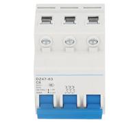 Duokon Interruttore Automatico Miniaturizzato 3P 6A 400V, Montaggio su | Capacità di Interruzione 4500 A, Design Modulare per Scatola di Distribuzione Residenziale, Protezione da Cortocircuito