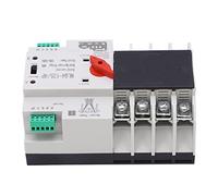 Duokon Interruttore di Trasferimento Automatico a Doppia Alimentazione 4P, Interruttore di Commutazione Generatore Argento PC 50Hz 60Hz 50kA, Trasferimento Automatico per Case, Centri Commerciali,