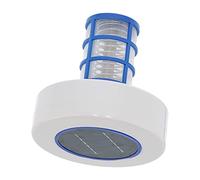 Duokon Ionizzatore per Piscina Solare, Pulitore per Ionizzatore per Piscina Ad Energia Solare, Attrezzatura per la Pulizia della Fontana della Spa della Piscina
