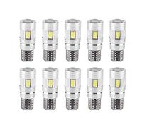 Duokon Lampadine a LED 10pcs T10 5630 6SMD W5W decodifica auto LED Canbus lampadina errore luce indicatore lato libero