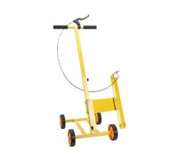 Duokon Macchina per Tracciare Linee di Ferro, Larghezza Regolabile Giallo | Macchina Traccialinee per Parcheggi, Bottiglia da 840 Ml per Linee da 30-60 M, Marcatura Rapida e Accurata per Campi