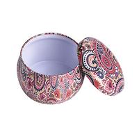 Duokon Scatola portaoggetti in banda stagnata Scatola scatola porta caramelle Contenitore per zucchero Serratura Latta in metallo Lattine per tè Latta da caffè Scatola da