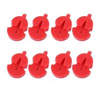 Duokon Set di 8 Silenziatori in Gomma per Pratica della Sordina per Violino a Foro Singolo, Accessori per la Riduzione del Rumore a Forma di Tourte Regolabile per Violino, Viola, Pratica a Tarda