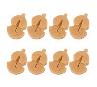 Duokon Set di 8 Silenziatori in Gomma per Pratica della Sordina per Violino a Foro Singolo, Accessori per la Riduzione del Rumore a Forma di Tourte Regolabile per Violino, Viola, Pratica a Tarda