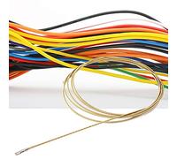 Duokon Strumento per Infilare Cavi Elettrici 5M 4mm Estrattore per Cavi a 3 Nuclei con Testa a Molla a 360 Gradi Connessione Stretta per Canalina a Pavimento Fessura a Parete Cablaggio per Tubi Ad