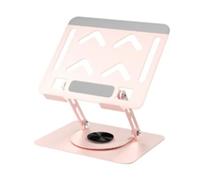 Duokon Supporto per Tablet Pieghevole Regolabile con Rotazione a 360°, | Design Cavo per la Dissipazione del Calore, Bracci in Silicone Antiscivolo, Portatile per Casa, Ufficio, Viaggi D'affari,