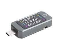 Duokon Tester Misuratore di Potenza USB C, Tester PD USB Digitale per PC con LCD da 1,47 Pollici, Analisi PD3.1 EPR AVS USB4, Lettura Cavo E Marker, per Utenti di Riparazioni Tecniche di Laboratorio