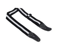 Duokon Tracolla per Chitarra Tracolla in Pelle Microfibra Elastica Regolabile in Cotone da 141 Cm a 220 Cm Lunghezza 7 di Larghezza con Tasca per Plettro e Laccio per Paletta per Bassisti Elettrici
