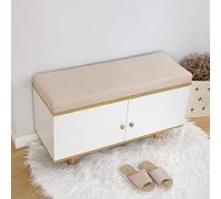 DUOLEH Cuscino per sedia lunga, per panca da interni, a 2/3/4 posti, per panca da pranzo, divano, spessore 5 cm, con rivestimento rimovibile (120 x 40 x 5 cm, cachi)