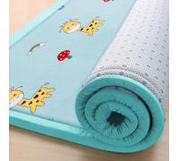 DUOLEH Tappeti morbidi per pavimenti, spessi tatami giapponesi, tappetini per gattonare spessi, antiscivolo, a pelo corto, per soggiorno e camera da letto, non perdono peli (160 x 200 cm, stile 7)