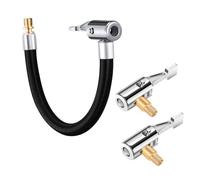Duoleimi 3 Pezzi Set Adattatore Valvola Francese - Adattatore Presta | Adattatore Valvola Presta, Adattatore Valvola Bici, Adattatore Click Valve, Presta-Auto, Presta Schrader, Adattatore Dunlop