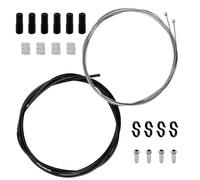 Duoleimi Set cavi freno per bicicletta, 2 set cavi Bowden universali per freni e cambio per biciclette MTB e da corsa