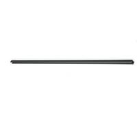 DUOLINE BINARIO METALLO NERO LUNGHEZZA 160CM
