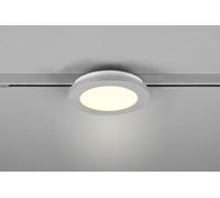 DUOLINE CAMILLUS PLAFONIERA LED 9W 900lm, 3000K BORDO ALLUMINIO D.17CM PER BINARIO DUOLINE