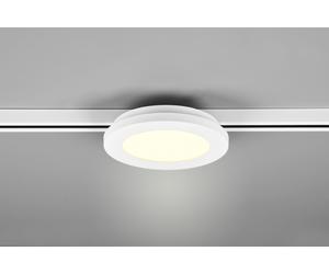 DUOLINE CAMILLUS PLAFONIERA LED 9W 900lm, 3000K BORDO BIANCO D.17CM