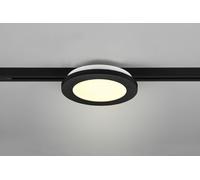 DUOLINE CAMILLUS PLAFONIERA LED 9W 900lm, 3000K BORDO NERO D.17CM
