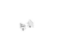 DUOLINE KIT 2 TAPPI FINALI BIANCO PER SISTEMA BINARIO