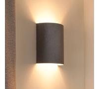 Duolla Applique Semi Circle, Soro, grigio, E27 Duolla