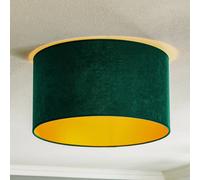 Duolla Plafoniera Golden Roller Ø 40 cm verde scuro/oro Duolla