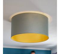 Duolla Plafoniera Golden Roller Ø 60 cm verde menta/oro Duolla