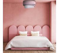 Duolla Plafoniera Pastell Trio Ø 60 cm rosa/grigio/grigio chiaro Duolla