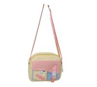 DuomaiJJ Borsa A Tracolla Color-block Per Giovani Donne Studenti