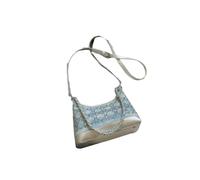 DuomaiJJ Borsa Estiva Versatile sotto Le Ascelle A Spalla Tracolla-Azzurro