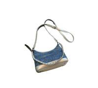 DuomaiJJ Borsa Estiva Versatile sotto Le Ascelle A Spalla Tracolla-Blu Scuro