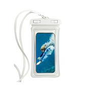 DuomaiJJ Custodia Impermeabile Smartphone Piccolo Da 2 Pacchetti Per Il Telefono Touch Screen Cellulare Asporto Coperchio Protettivo Alla Deriva-bianco
