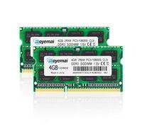 DUOMEIQI 8GB 4GBx2 PC3-10600 DDR3 1333 RAM 2Rx8 204pin 1.5V CL9 4GB Aggiornamento di Memoria per Early/Late 2011 13/15/17" MacBook PRO metà 2010 e Mid/Late 21.5/68 6 Pollici Mac metà 2011 Mac Mini