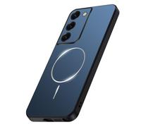 duomigesz Custodia magnetica per Samsung Galaxy S22, compatibile con Mag-Safe Magnet Wireless, sottile e maneggevole, in TPU, robusta custodia opaca in policarbonato rigido, protezione per fotocamera