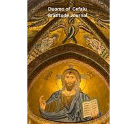 Duomo of Cefalu Sicily Italy Gratitude Journal: 6 x 9 100 lined pages hardover notebook
